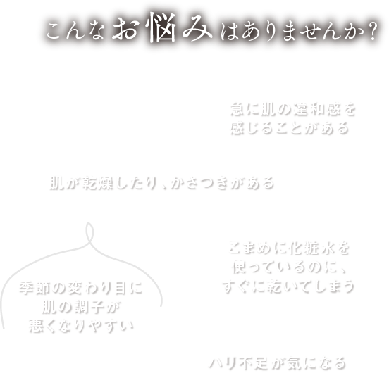 こんなお悩みはありませんか？